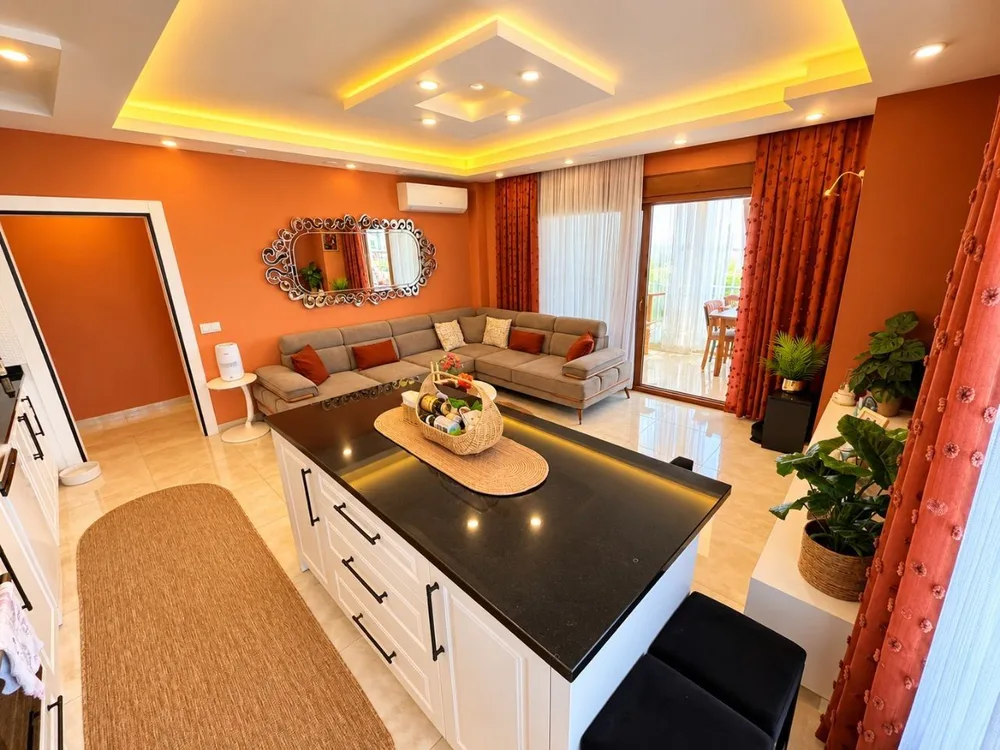 Квартира с 2 спальнями на продажу недалеко от моря в Кестеле, Аланья Interior - 4