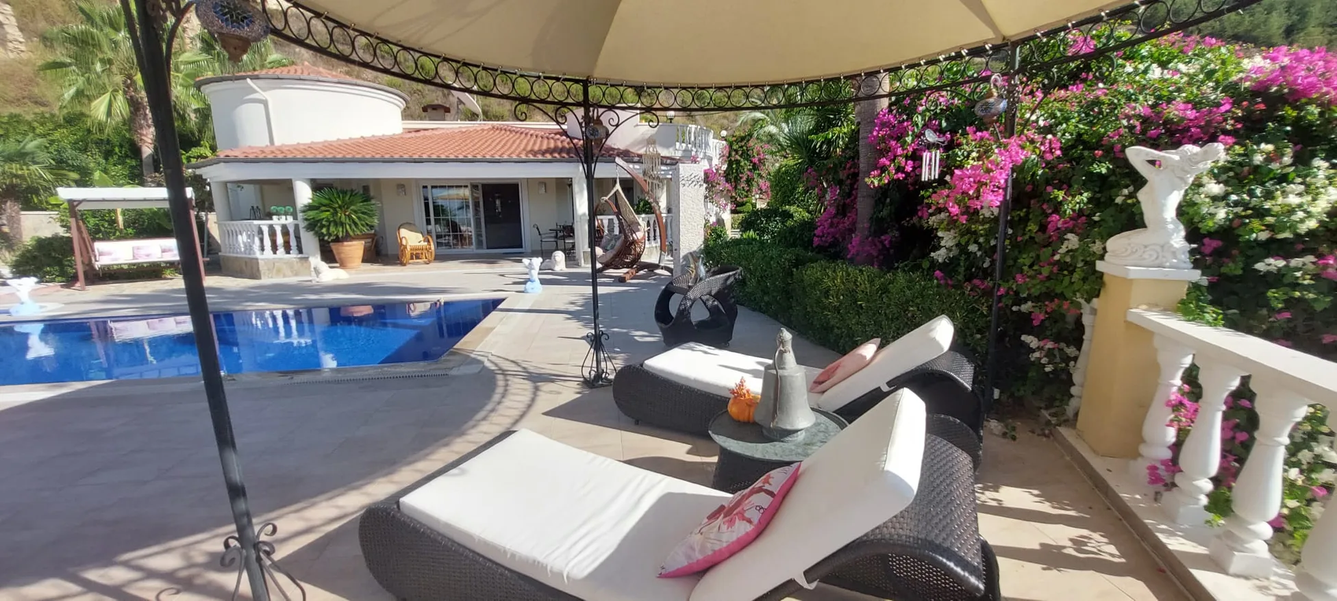 Sea View Villa for Sale in Alanya with Private Pool - Gold Bau Villa Facilities - 16