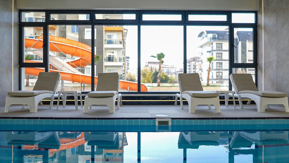 Квартира на продажу в Yekta Blue 5 рядом с пляжем Махмутлара Facilities - 22