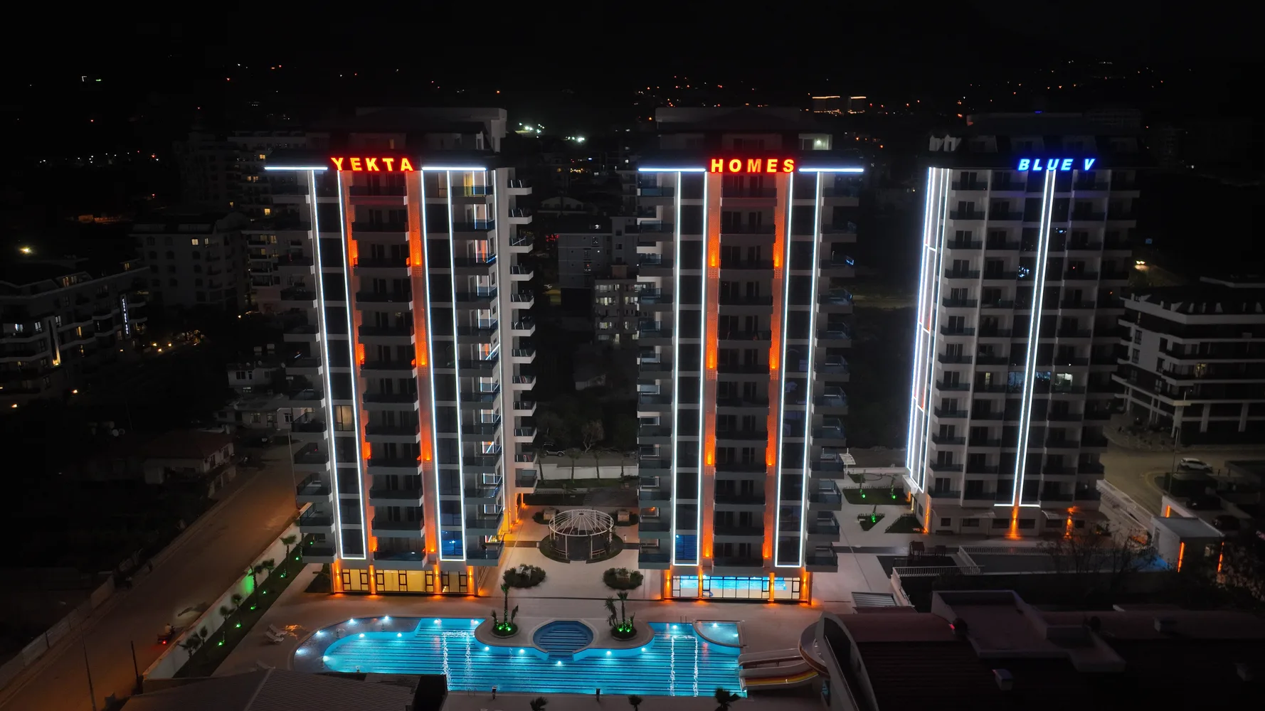 Квартира на продажу в Yekta Blue 5 рядом с пляжем Махмутлара Exterior - 13