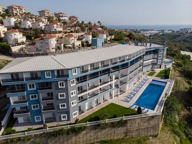 Квартира с видом на природу и горы на продажу в жилом комплексе Stay Suite, Аланья, Exterior - 1