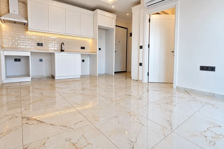 Элитная квартира с 1 спальней на продажу в жилом комплексе Exodus Riverside, Аланья, Interior - 4