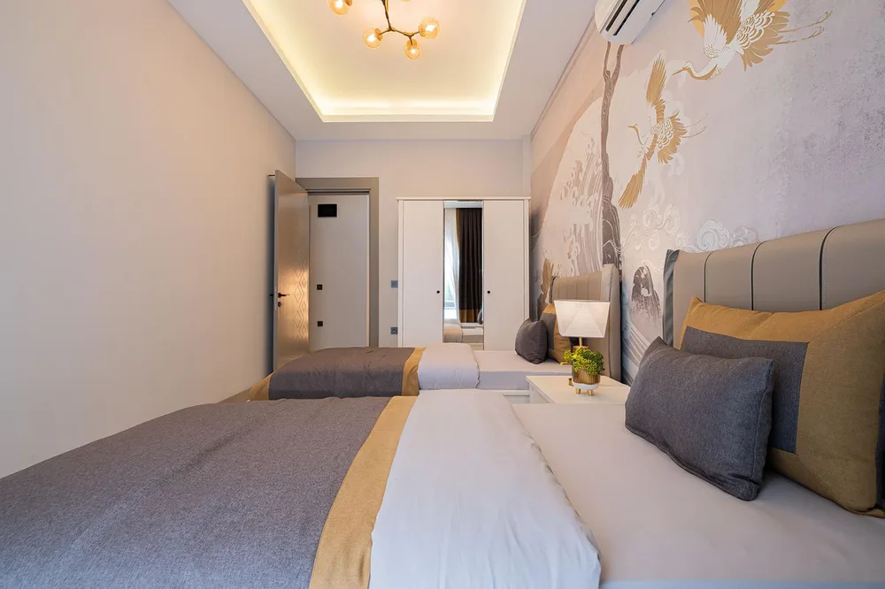 Designer Villa in Alanya with Infinity-Style Pool & Garden Interior - 14