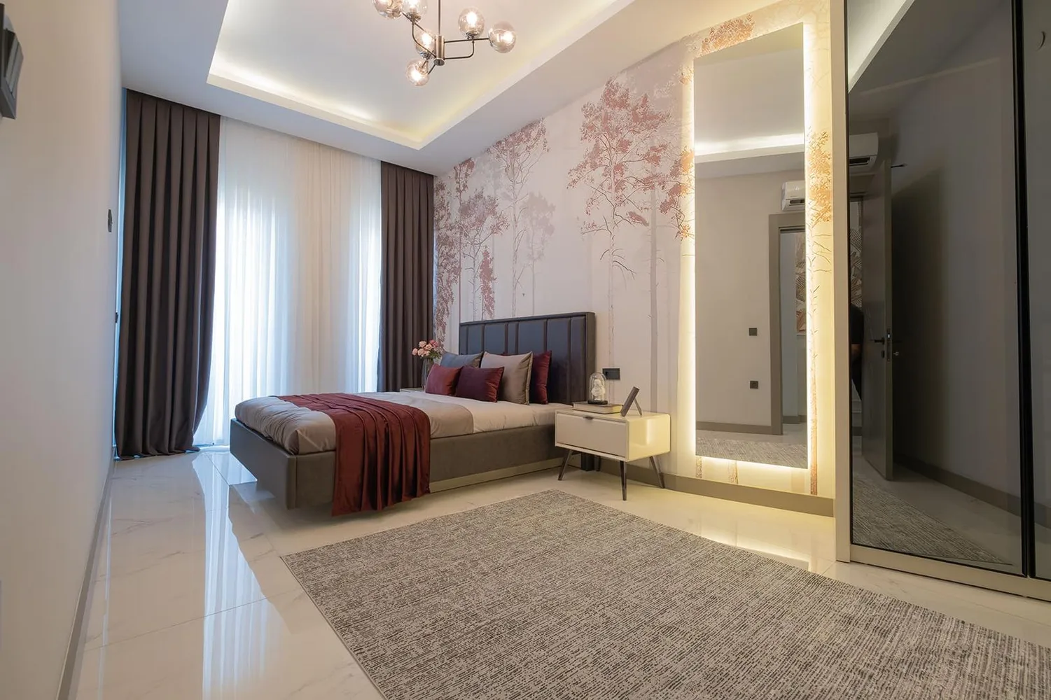Designer Villa in Alanya with Infinity-Style Pool & Garden Interior - 15