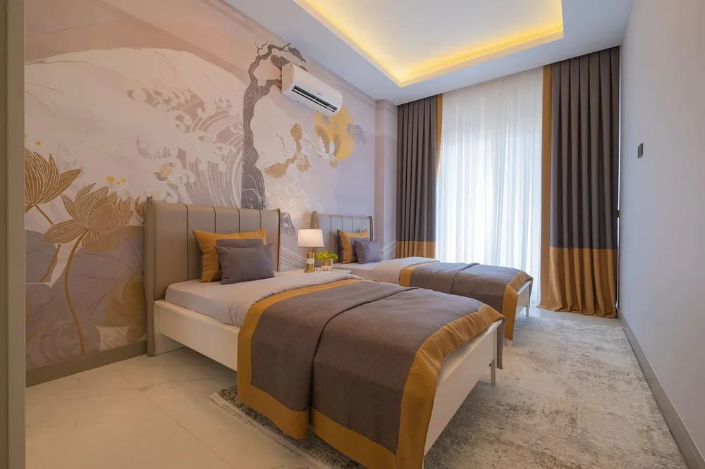 Designer Villa in Alanya with Infinity-Style Pool & Garden Interior - 19