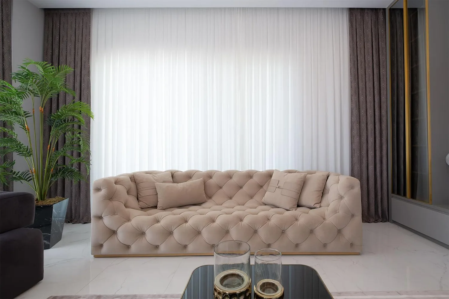 Designer Villa in Alanya with Infinity-Style Pool & Garden Interior - 27