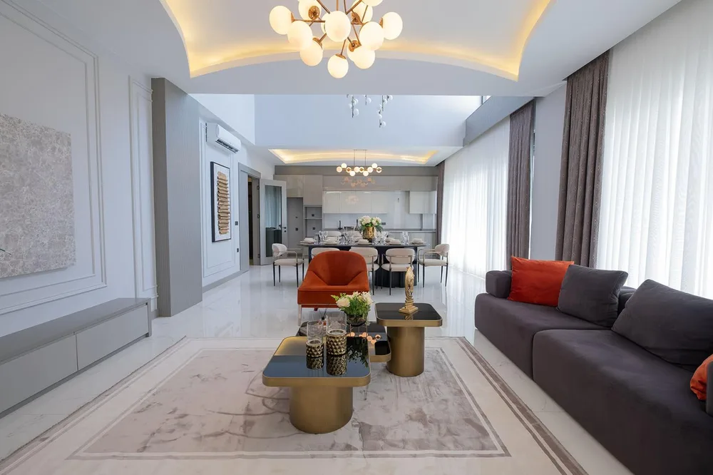 Designer Villa in Alanya with Infinity-Style Pool & Garden Interior - 7