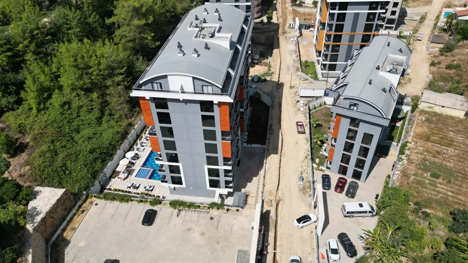 Квартира для инвестиций в Exodus Garden, Аланья Exterior - 9