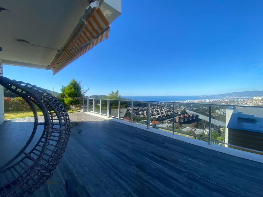Sea View Furnished Villa For Sale in Kargicak, Alanya, Turkey Exterior - 41