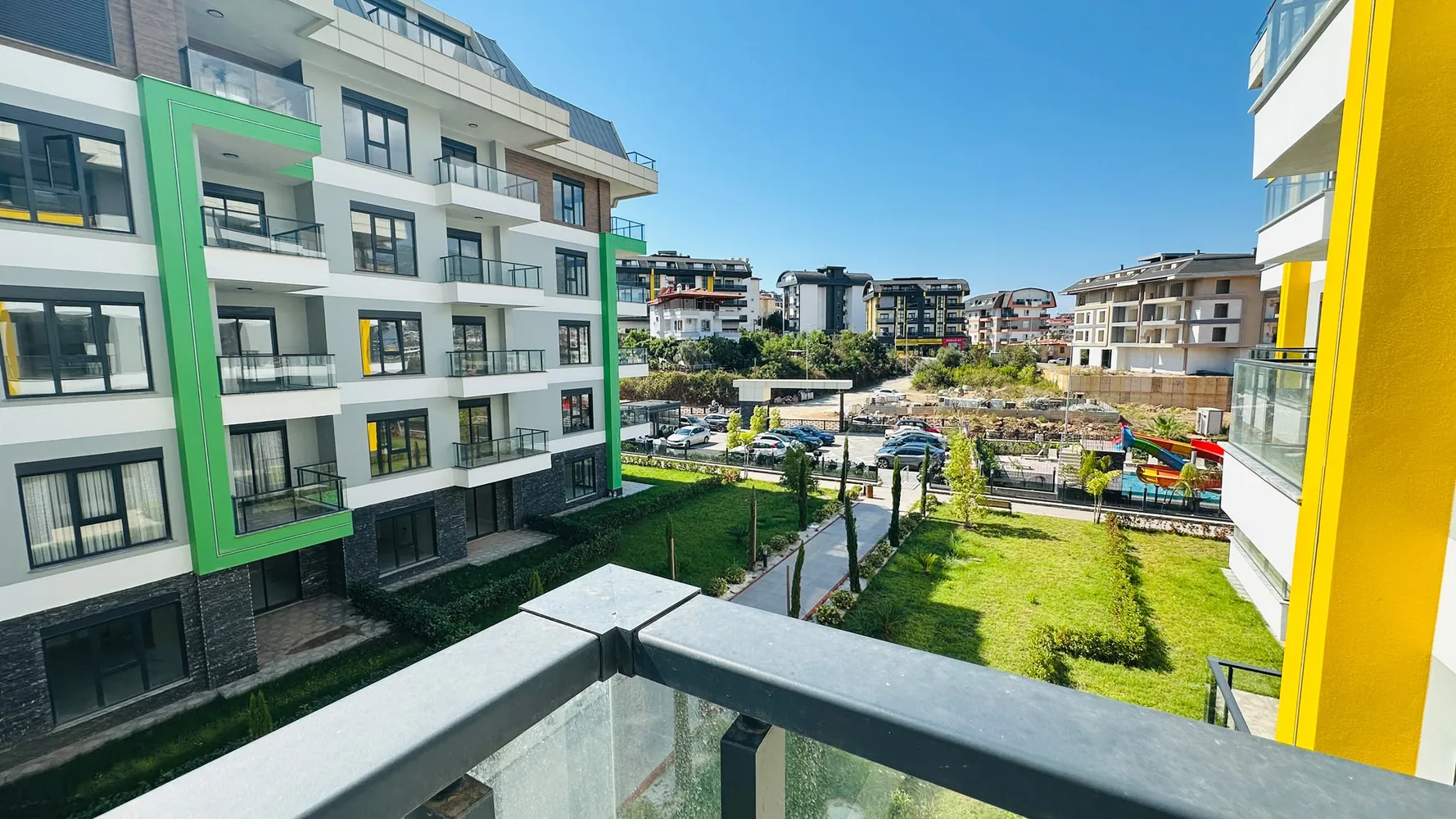 New 2 Bedroom Apartment For Sale in Life Garden, Oba, Alanya Exterior - 13