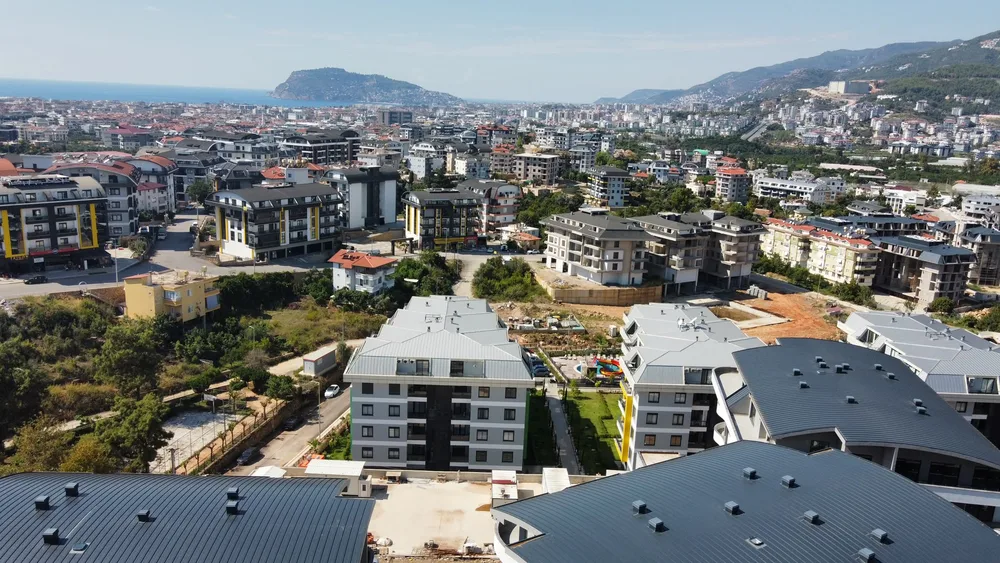 New 2 Bedroom Apartment For Sale in Life Garden, Oba, Alanya Exterior - 16