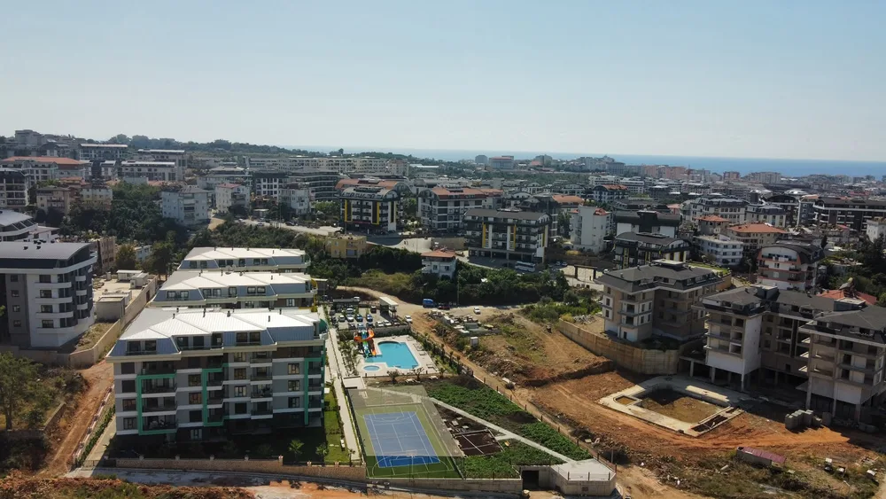 New 2 Bedroom Apartment For Sale in Life Garden, Oba, Alanya Exterior - 15