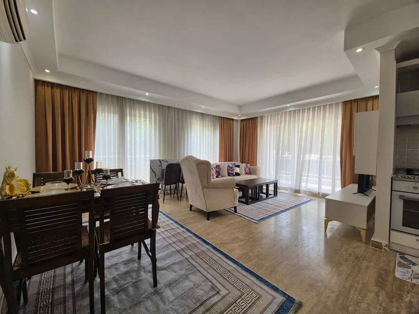 Newly Furnished Apartment Close to State Hospital in Alanya Interior - 2