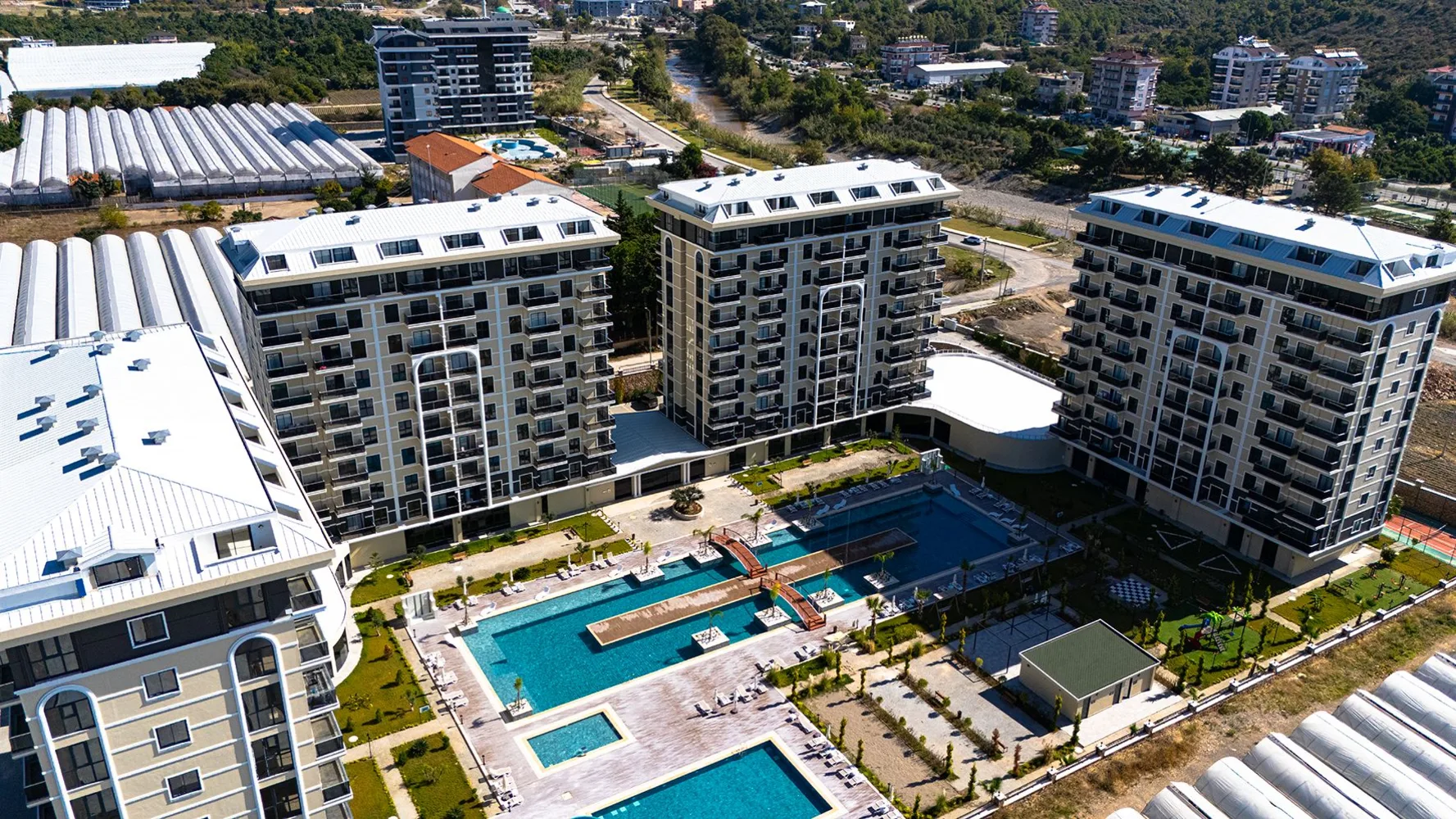 Sea View Apartment For sale in Luxury Exodus Riverside, Alanya Facilities - 21
