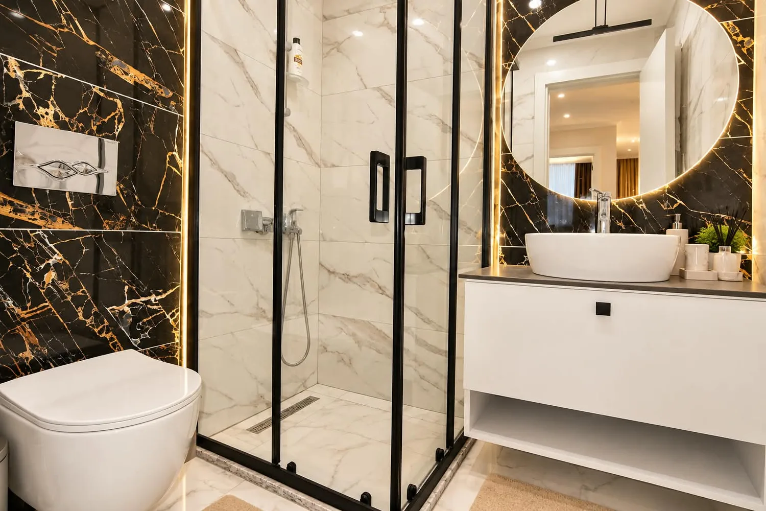 Квартира с видом на море на продажу в жилом комплексе Exodus Resort Comfort, Аланья Interior - 19