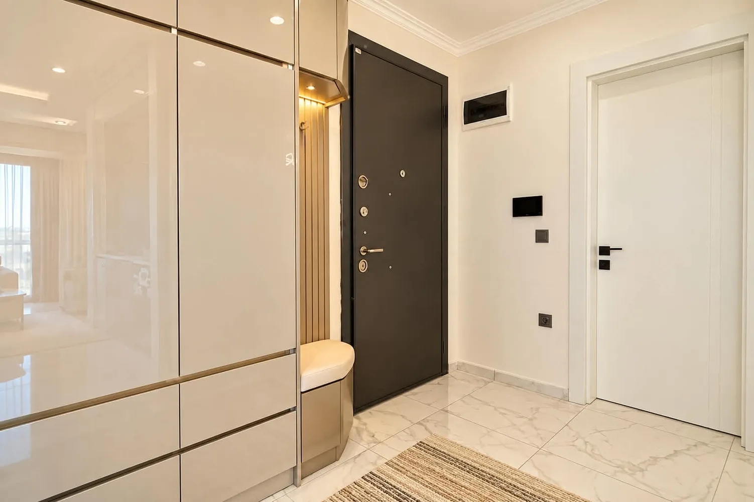 Квартира с видом на море на продажу в жилом комплексе Exodus Resort Comfort, Аланья Interior - 14
