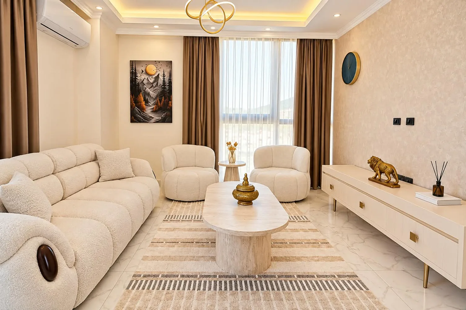 Квартира с видом на море на продажу в жилом комплексе Exodus Resort Comfort, Аланья Interior - 6