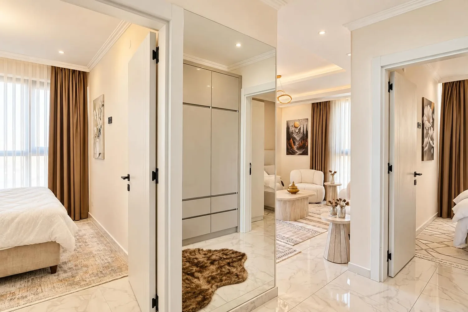 Квартира с видом на море на продажу в жилом комплексе Exodus Resort Comfort, Аланья Interior - 12