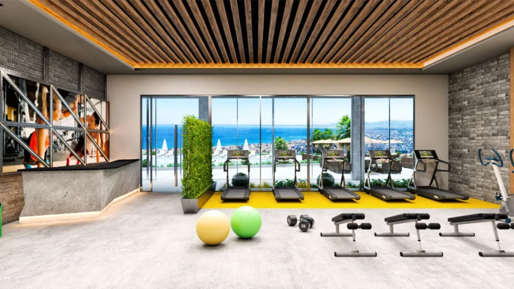 Квартира с видом на море на продажу в жилом комплексе Exodus Resort Comfort, Аланья Facilities - 25