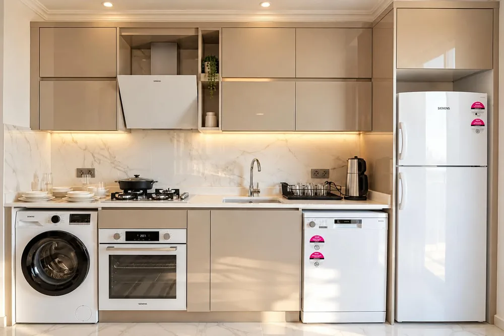 Квартира с видом на море на продажу в жилом комплексе Exodus Resort Comfort, Аланья Interior - 8