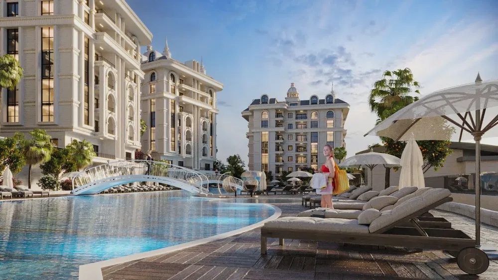 MevaCity Coastal Paradise Living in Oba, Alanya