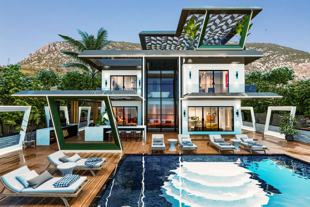 EKOLOJİ PRIME VILLA виллы на побережье Махмутлара