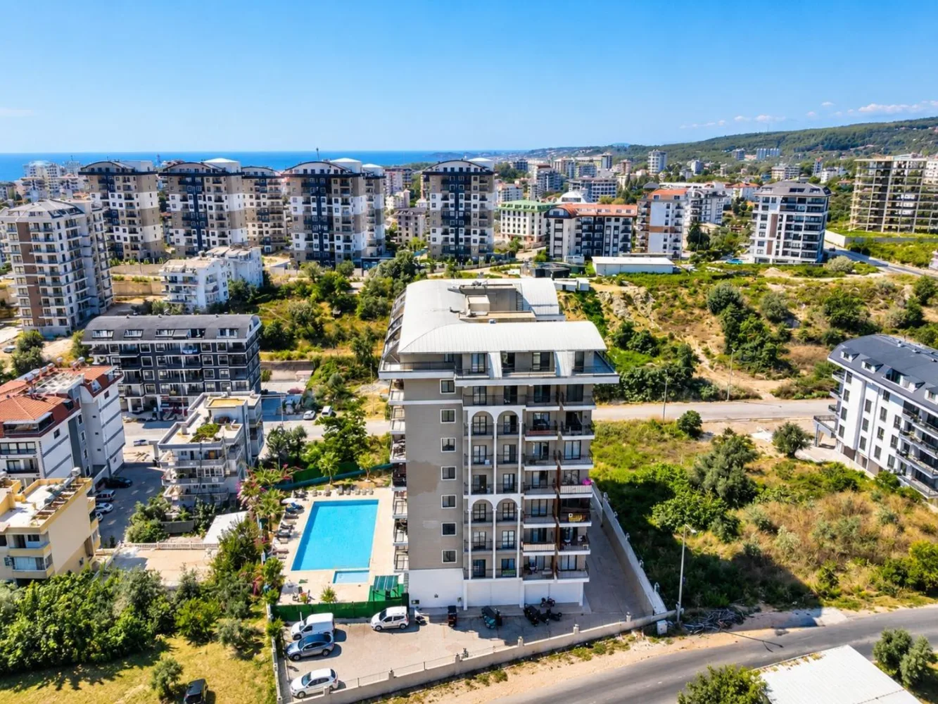 SAKURA PARK квартира в Авсалларе 1+1 от собственника Exterior - 22