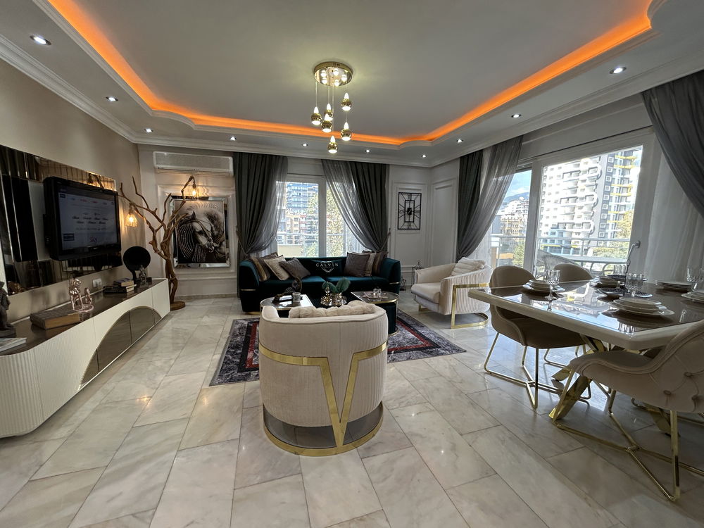 Luxury 2+1 Furnished Apartment for Sale in Cebeci̇ 8 Residence Alanya Interior - 1