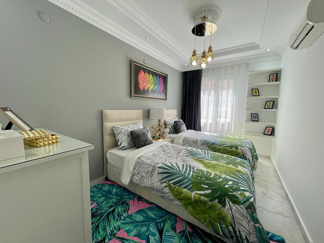 Turnkey 3 Room Apartment For Sale in Obagöl, Alanya - 500m to Beach! Interior - 10