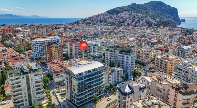 Midpoint Cleopatra: квартиры в центре Аланьи с гражданством Экстерьер - 1