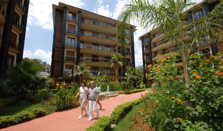 50m to Sea! 3+1 Apartment for sale in Selcuklu Konaklari Alanya! Exterior - 1