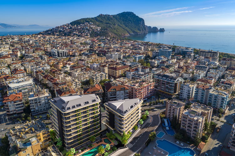 Сучасна квартира з однією спальнею в Royal Grand Exclusive, Аланія, Екстер'єр - 2