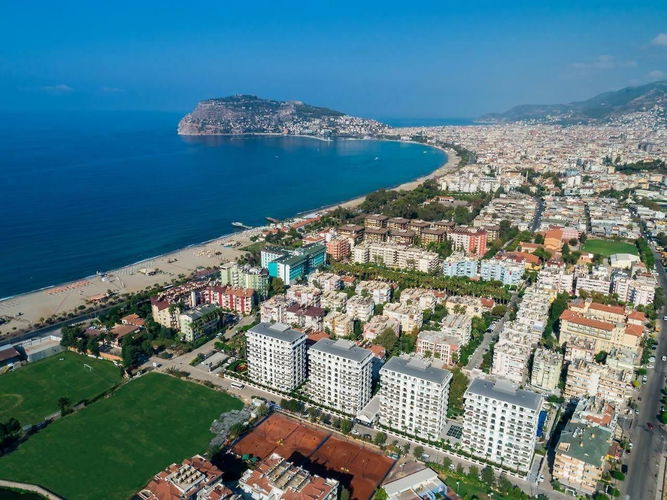 Furnished 3-Room Apartment for Sale in Alanya Towers Oba , Exterior - 2