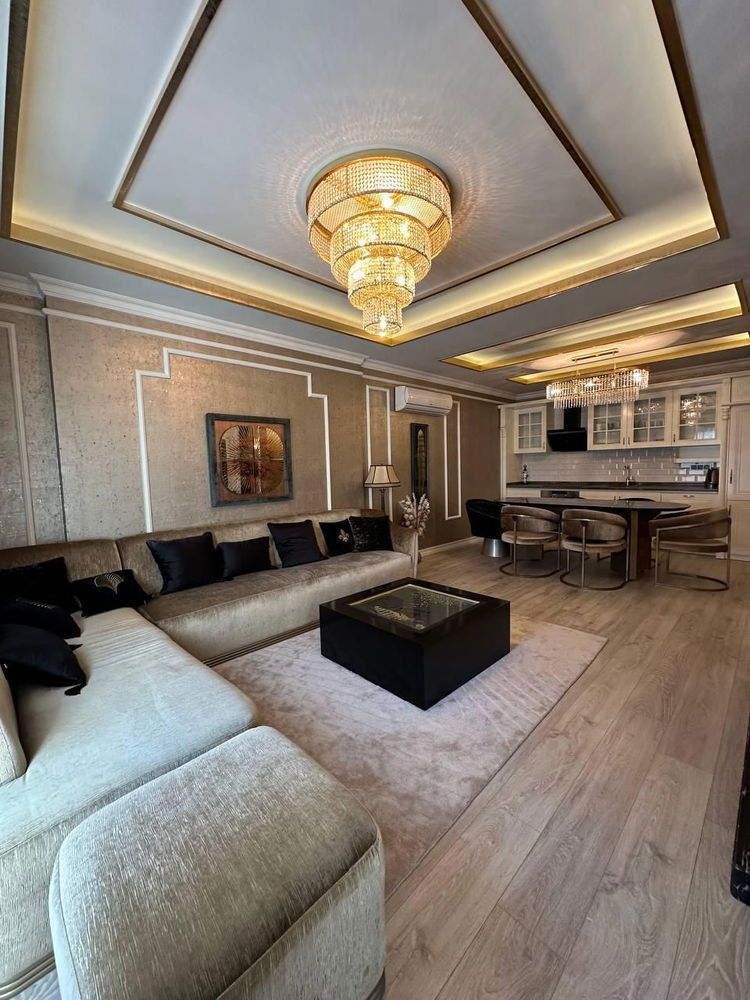 Меблированная 3-комнатная квартира в Alanya Towers, Оба 