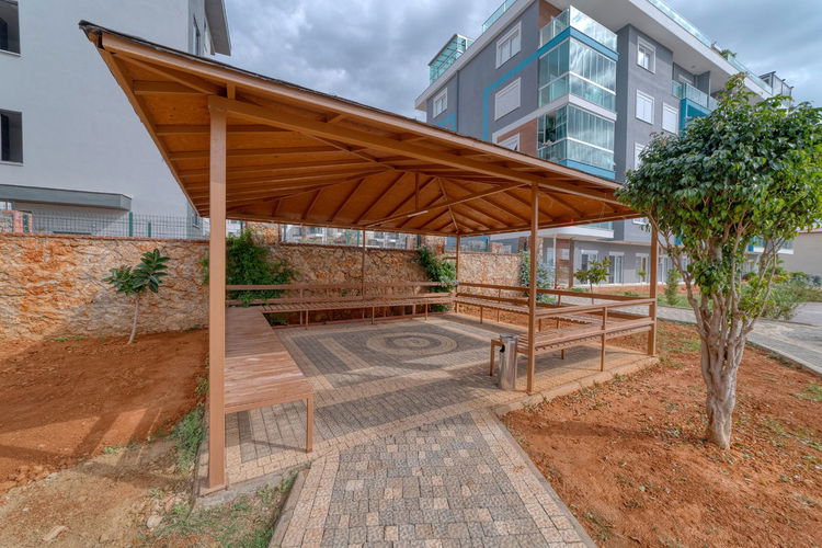 Apartment in Alanya with Partial Sea and Castle View, Facilities - 3