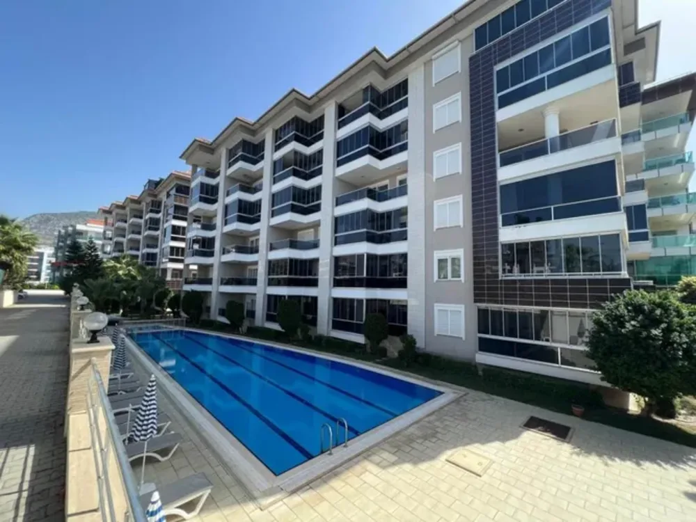 Seafront Duplex in Kestel at Panorama Beach, Residence Permit