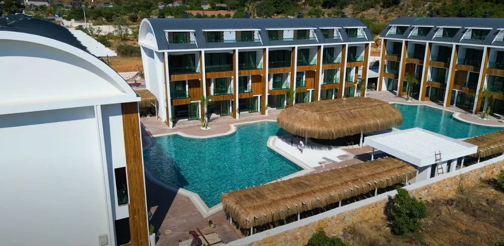Two-Bedroom Apartment in Konaklı, New Level Akropora Premium