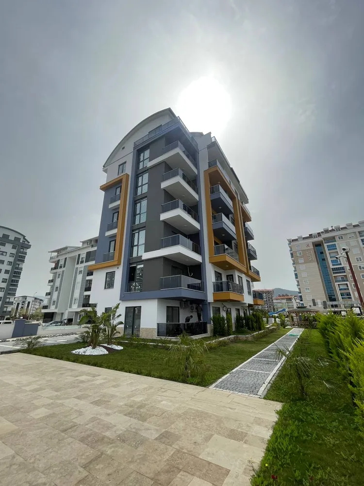 Tekinoğlu Beach Residence, Gazipaşa Garden Apartment, 1+1