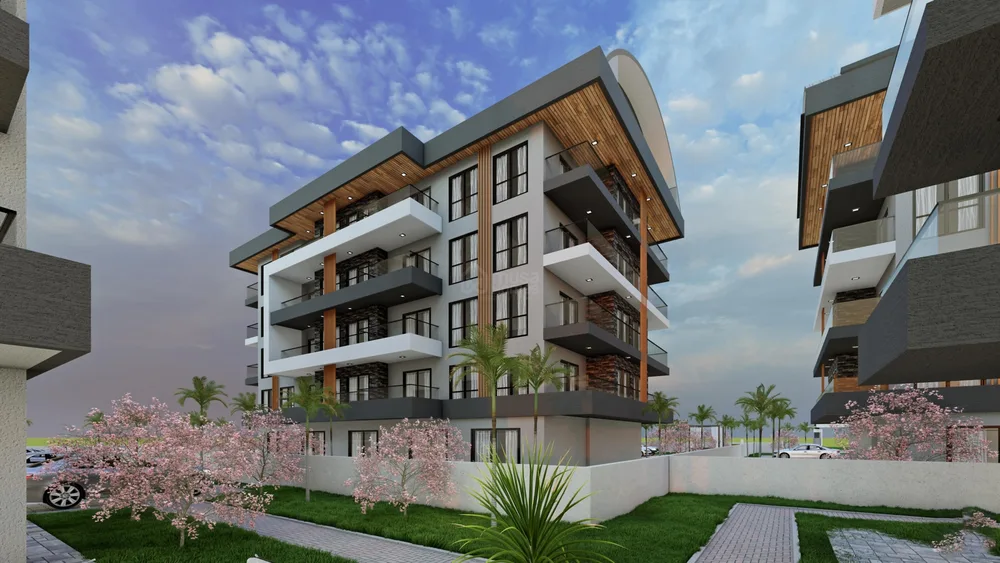 SEA PEARL PARK. New Project with 1+1, 2+1 apartments in Oba