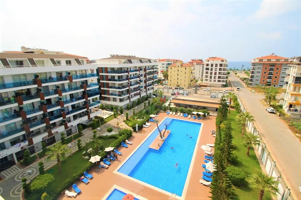 Furnished 3+1 Duplex close to the sea in Kestel