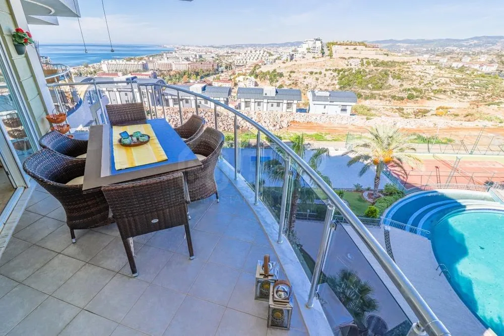 3+1 Apartment Full Furnished in Konaklı, Alanya