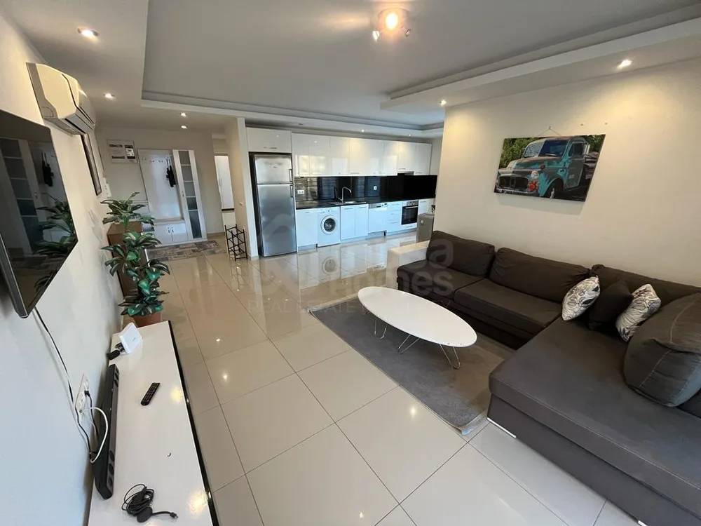 2+1 Apartment with Furniture in Cikcilli, Alanya
