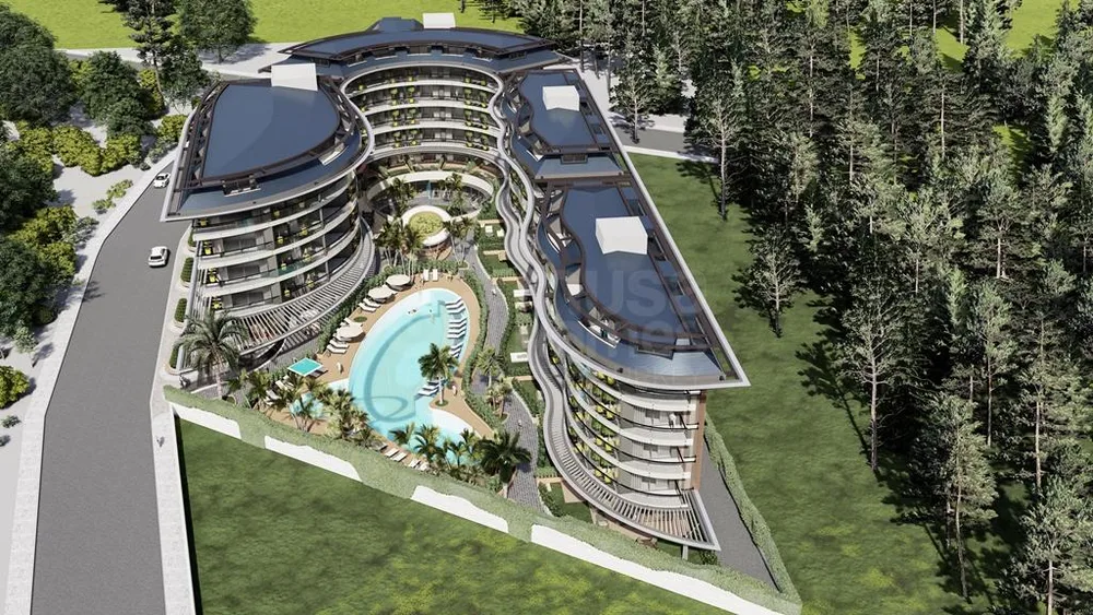 DOWNTOWN New Project in Alanya, Oba with 1+1, 2+1 apartments and 2+1, 3+1 duplexes close to the sea