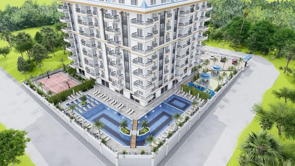 GARDEN RESİDENCE 3 New Project in Avsallar 1+1 apartments and 2+1 penthouses