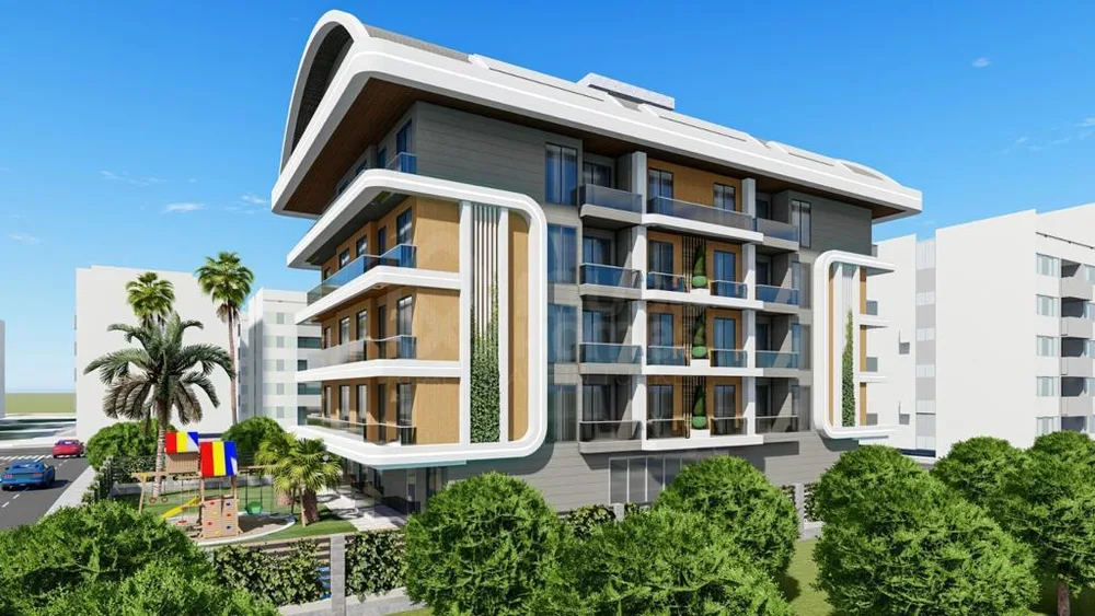 NUMBER 2 New Project close to the sea with 1+1, 2+1 apartments and 2+1 duplexes in Alanya