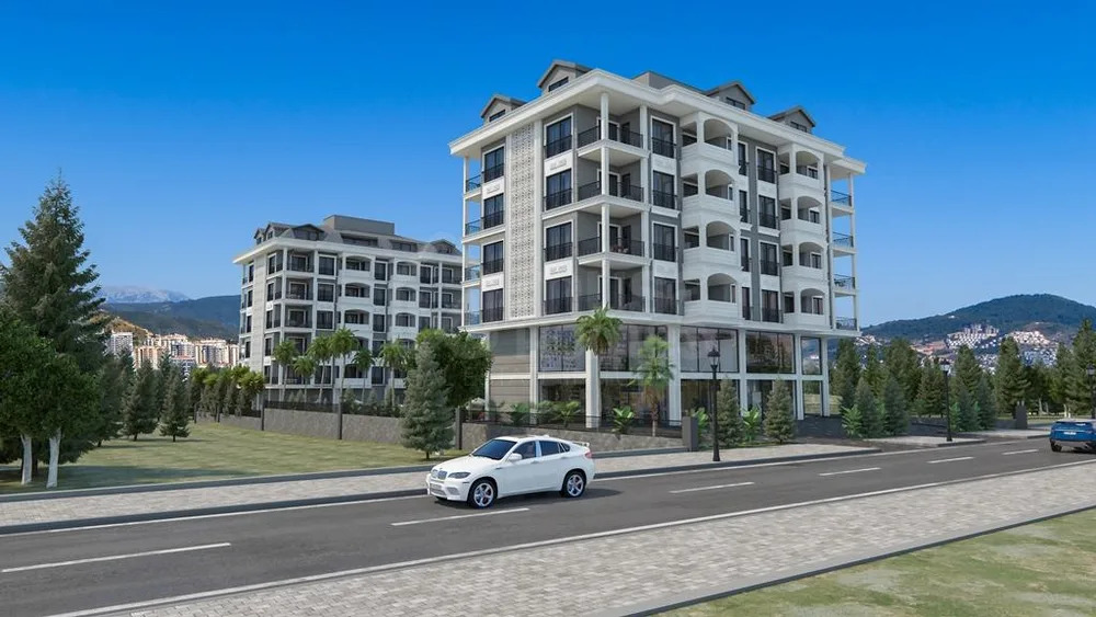 VISTA ORANGE New Project with 1+1, 2+1 apartments and 2+1, 3+1 duplexes close to the sea in Kargicak