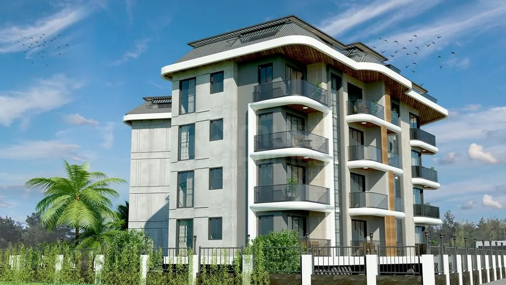 AVAX ENERGY New Project with 1+1 apartments and 2+1 duplexes with a sea view in Oba