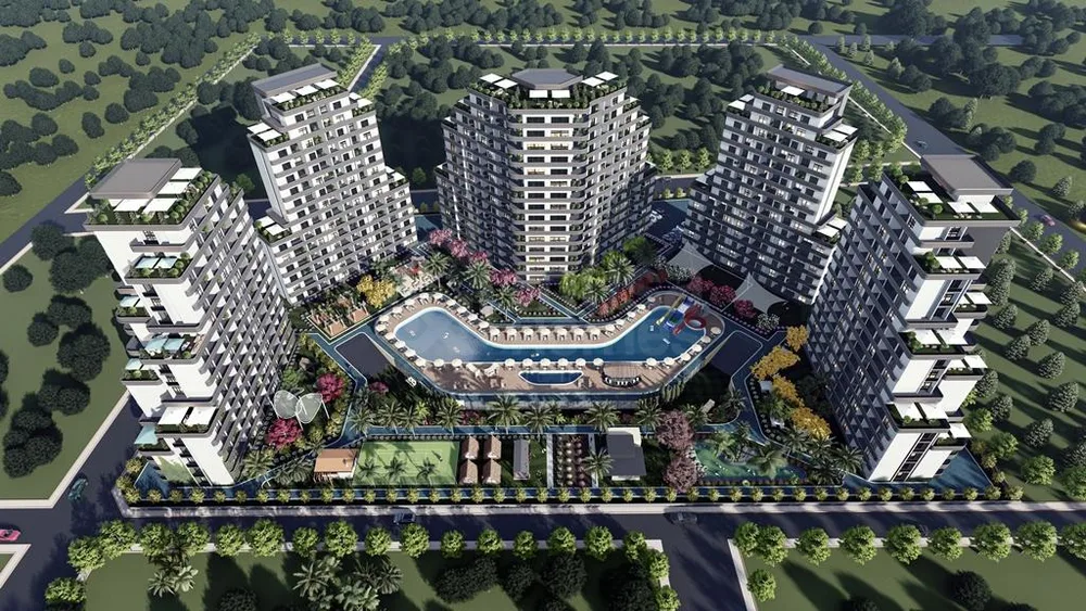İLKEM MİAMİ New Project in Mersin with 1+1, 2+1 and 3+1 apartments