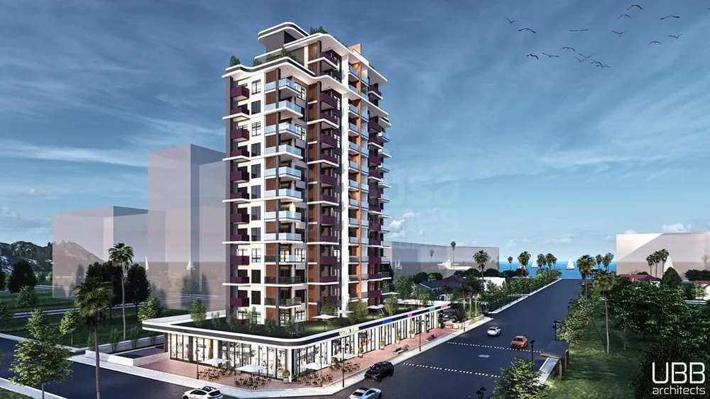 ROYAL TERACCE New Project in Mersin close to the sea with 2+1 apartments