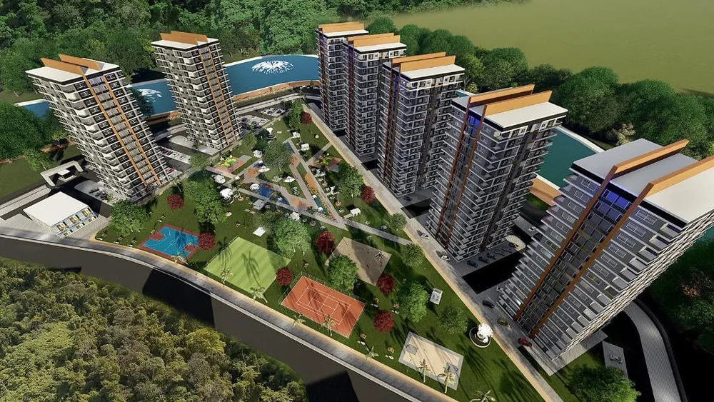 BARAJ KONUTLARI New Project with 3+1 apartments in Mersin